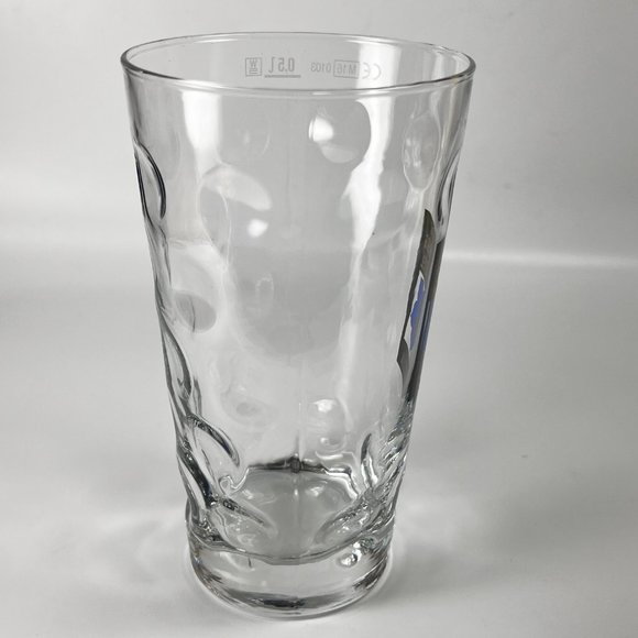 Weinwelt Herrenber German Weingut Wine Tasting Clear Glass Dimpled 0.5 Liter - Picture 4 of 12